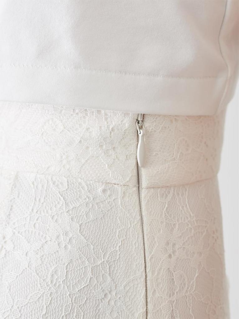 Frill Lace Skirt SWFS252144IVR0