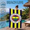 Fenerbah?E-Sport Club Emblem Strandtuch, Schnelltrocknend, Pflegeleicht, Geeignet für Fitness und Strandurlaub, Sport-Essential