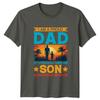 I Am A Proud Dad Unisexs TShirt Father Son Family Fathers Day Gift For Him