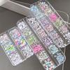3D Flower Petals Nail Art Sequins Kit Colorful Nail Charms Decorations  Manicure Accessories