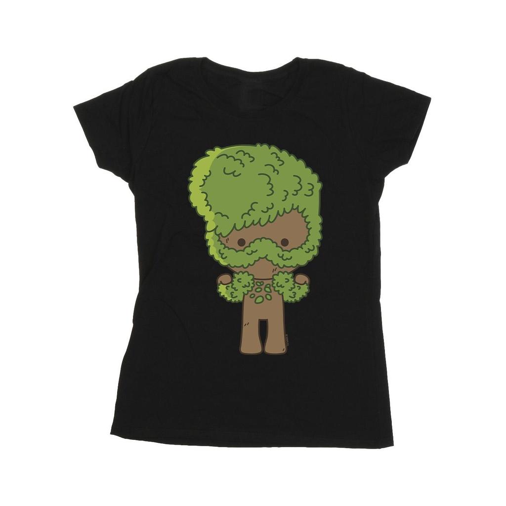 Marvel Womens/Ladies I Am Groot Chibi Flex Cotton T-Shirt