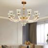 Lampadario di Cristallo Luce Soggiorno Moderno Semplice Atmosfera Camera da Letto Sala da Pranzo Luce Lampadario Soggiorno