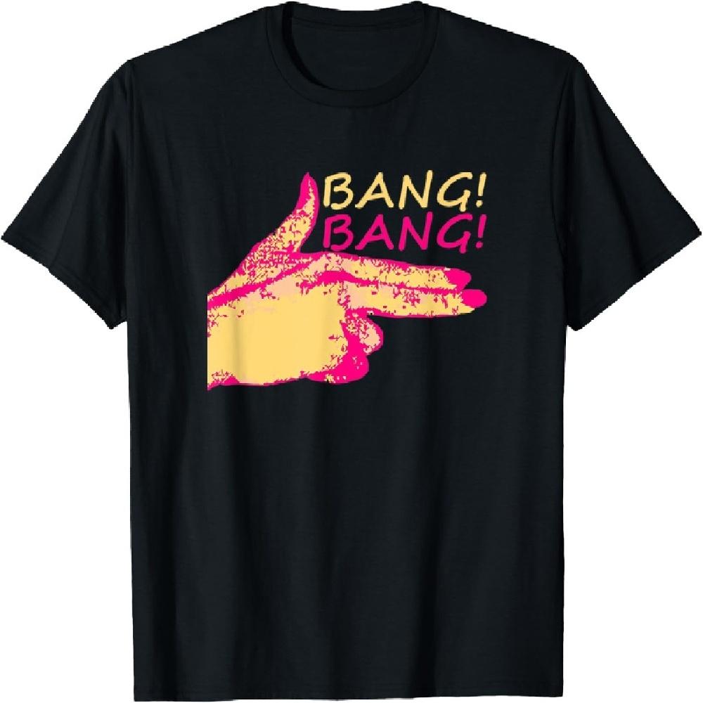 

Bang Bang Finger T-Shirt XXXXXL чорний