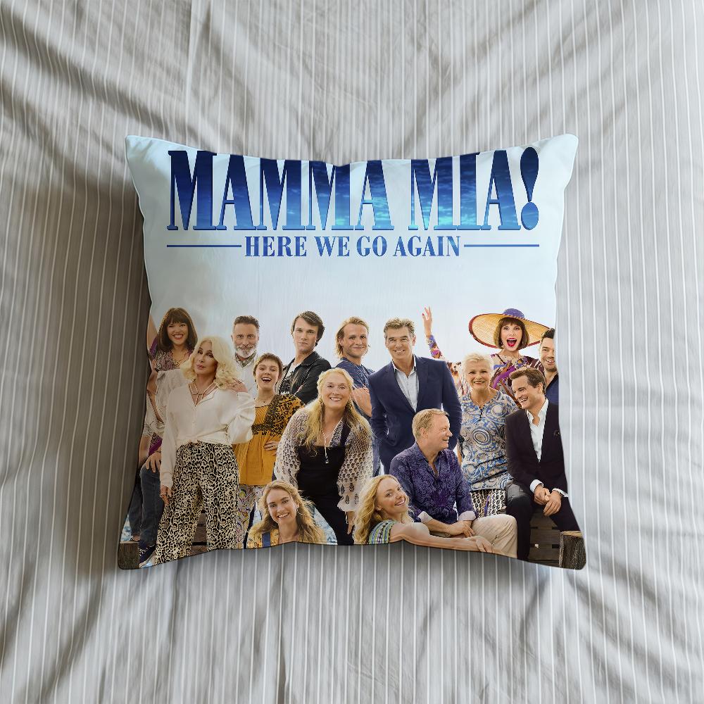 Cushion Cover Soft Case For Sofa M-MammaS-ES Movie Living M-Mia Room Home Comfortable Office Decor Protective Pillow Covers