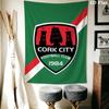 cork city FC Wall Tapestry Aesthetic Wall Hanging Printed Fabric Blanket Decorative Tapestries for Bedroom Living Room Home Decor