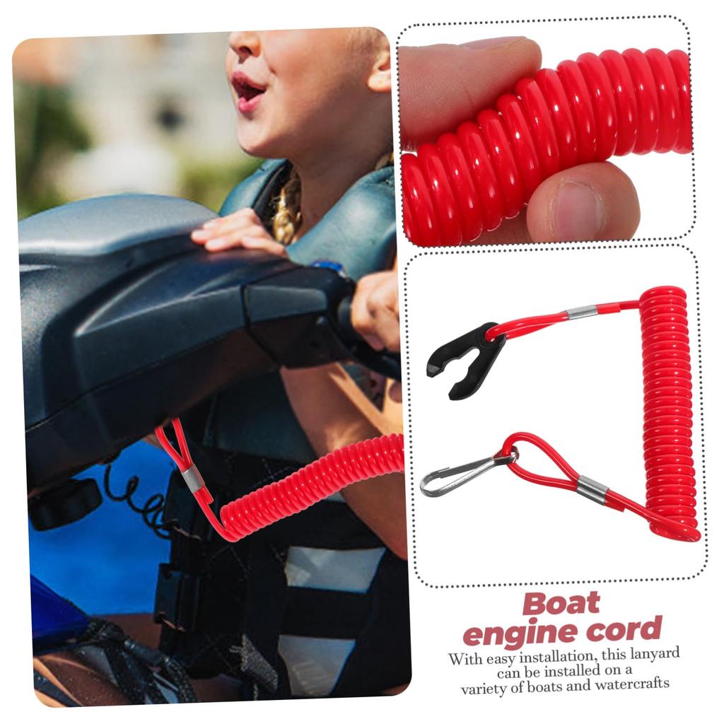 ABOOFAN Boat Tension Stop Rope for Boats and Planes, Easy to Install Cord