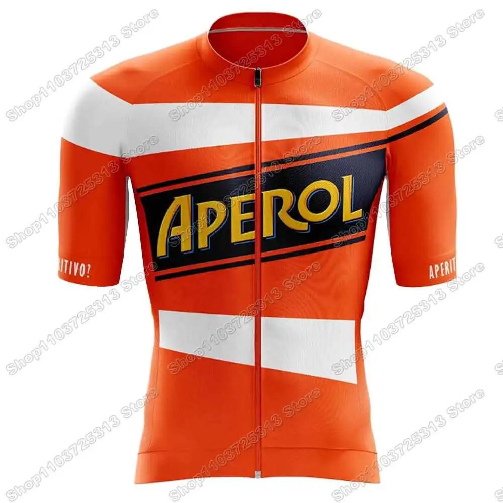 Aperol komanda 2025 Velosipēda Džersija Komplekts