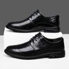 British Style Men Formal Dress Footwear Genuine Leather Oxford Shoes Fashion Pointed Men Business Shoes Formal Office Walk Shoes