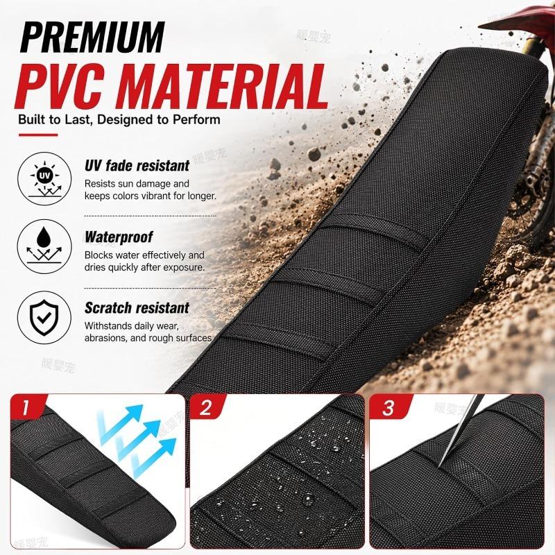 Xiaomi PVC Soft Seat Cover Motorcycle Seat Cover Waterproof Non-slip Particles Design for Yozma IN 10/Pro Electric Bike E-bike Scooter