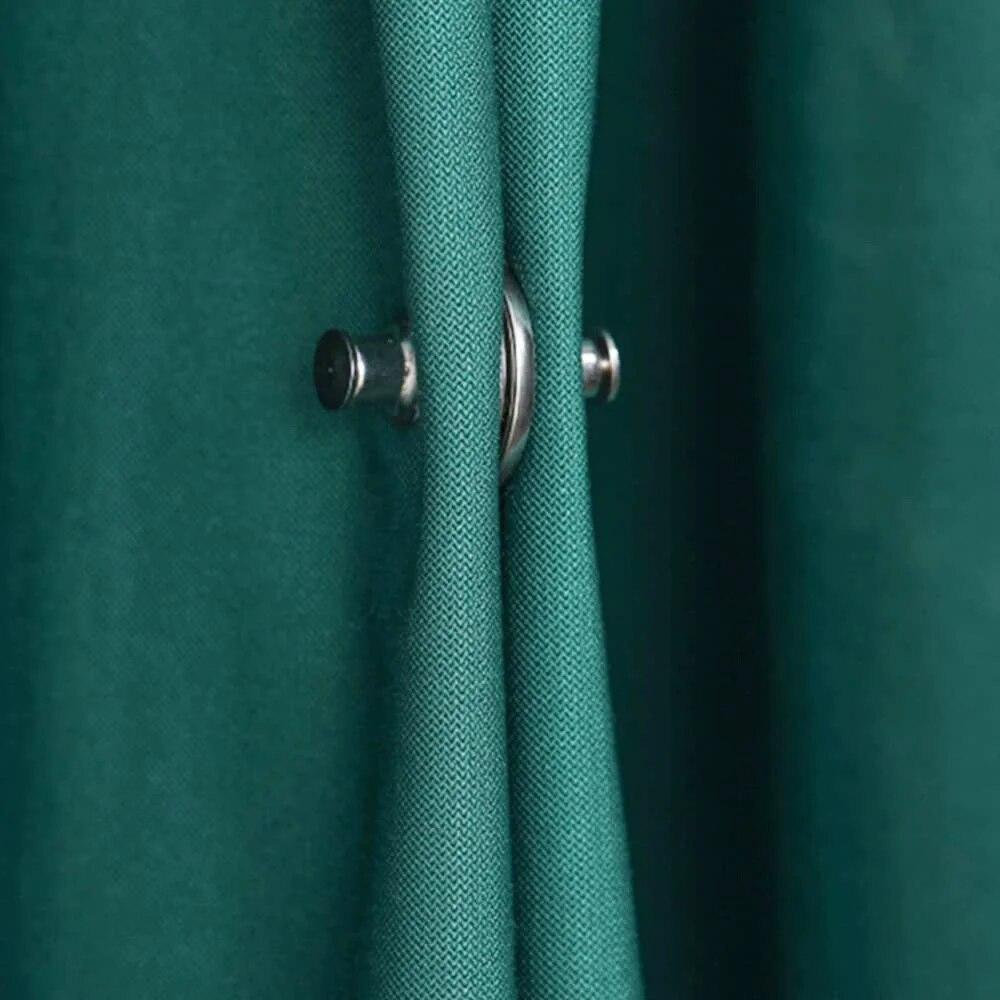 1/5/10/20 Pairs Curtain Magnetic Button Nail Free Detachable Window Curtain Close Magnet Buckle Adjustment Curtain Clip Room