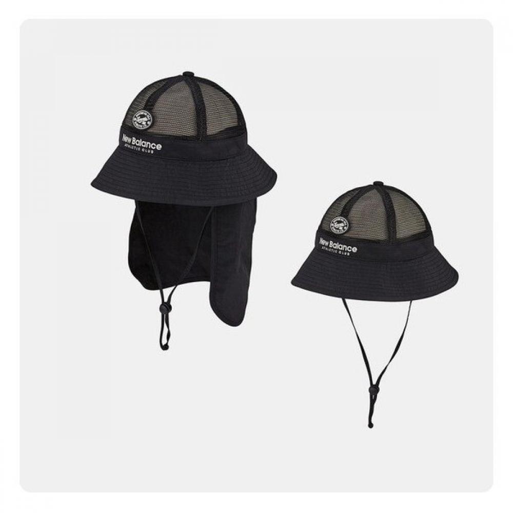 

New Balance Kids Mesh Flap Dome Hat Nk8bes503u Black (19)Black/52