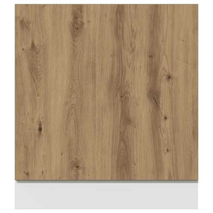VidaXL Panneau de lave-vaisselle "Lyon" Chêne artisanal 60 x 1,5 x 67 cm Bois d'ingénierie 856135