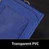 Strap Student Stationery Bus Cards Cover ID Desk Organizer Card Holder with Lanyard Badge Holder