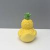 Desktop Decoration Resin Fruit Duck Statue Cute Creative Animal Sculpture Waterproof Cartoon Miniatures Ornament Model Toy