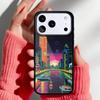 City Pop Art At Night Phone Case for iPhone 17 16 15 14 13 Pro Max Back Cover for 12 11 Pro Coque