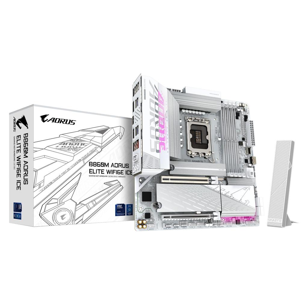GIGABYTE B860M AORUS ELITE WIFI6E ICE MB6666