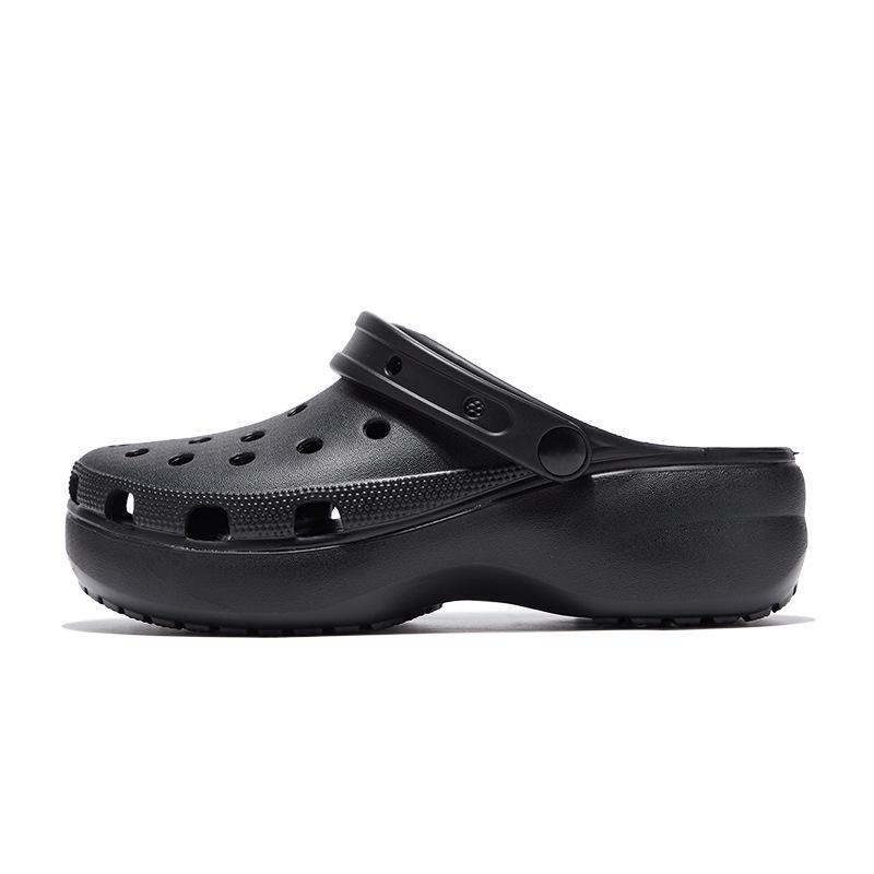 Women s Cloud Puff Closed-Toe Beach Sandals: Thick Sole, Anti-Slip, Unisex Summer Shoes Size 36