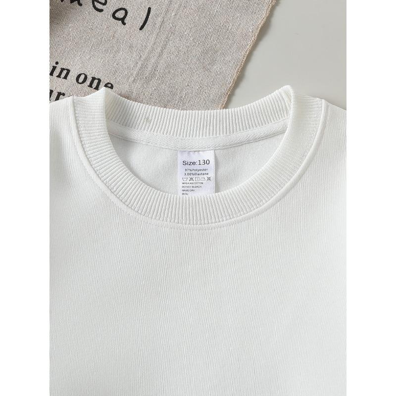 Unisex Crewneck Sweatshirt - Pink Bow Stars Music Notes Cat Machine Washable, Spring And Autumn, Sportswear And Casual Wear, Soft And Comfortable