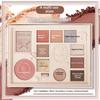 Capel Lace Eyeshadow Pearlescent Matte Blush Highlight Grooming Aegyo Saliva Integrated Crispy Rice Liquid Eyeshadow Disc