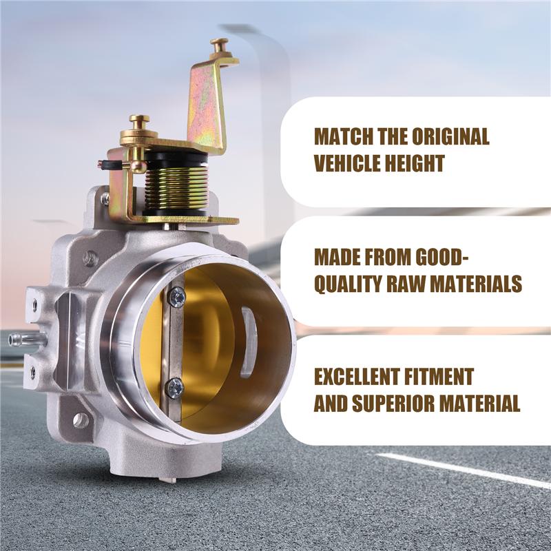 

62Mm Throttle Body 1724 For Jeep Cherokee Wrangler 4.0L 1991-2003-A99D