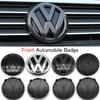 W241Pc For VW Polo 6 6C 2014-2018 Volkswagen Rear Trunk Lid Front Grill Badge Emblem Logo Decorative Auto Replacement Accessories