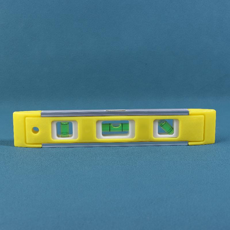 

Портативный магнитный карманный уровень Высокоточная алюминиевая конструкция Спиртовой уровень Пузырьковый уровень Горизонтальный уровень