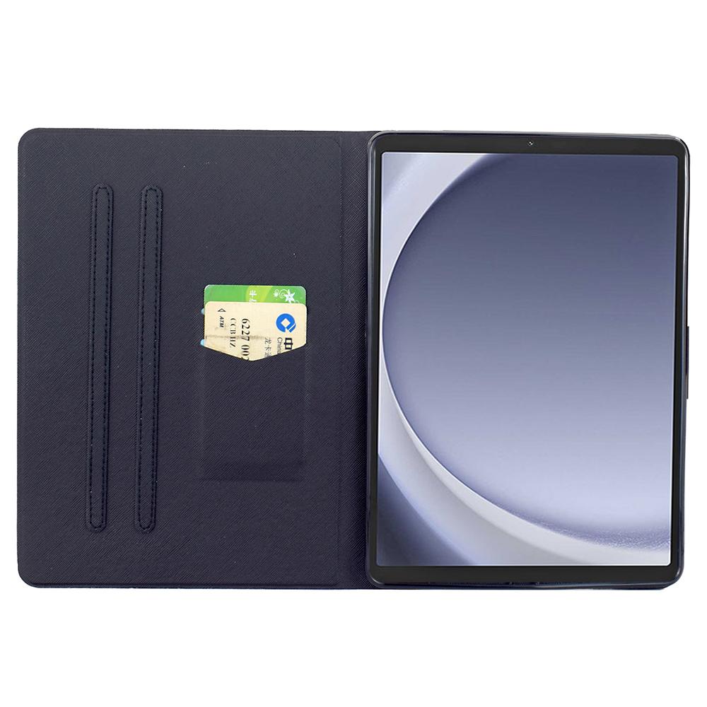 

Для Samsung Galaxy Tab A9 Чохол-підставка з друком візерунка Шкіряна обкладинка для планшета з функцією автоматичного пробудження/засинання Sakura Panda