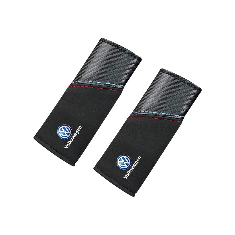 

2026 Hot For VW VOLKSWAGEN 2Pcs Car Interior Door Handle Cover Handgrip Protect Casing For VW GTI Polo Golf Passat Tiguan Arteon