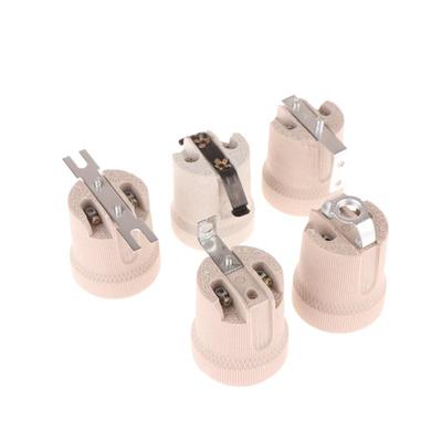 1 Piece Fixing Bracket Large Screw Cap Lamp Base E27 Vintage Ceramic Lamp Fittings Socket Lamp Base Holder Accessory