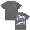 Rapper Danny Ocean Babyloh Girl T Shirt Unisex Women Casual Pure Cotton High Quality Tee Vintage Style Short Sleeved Top Streetwear
