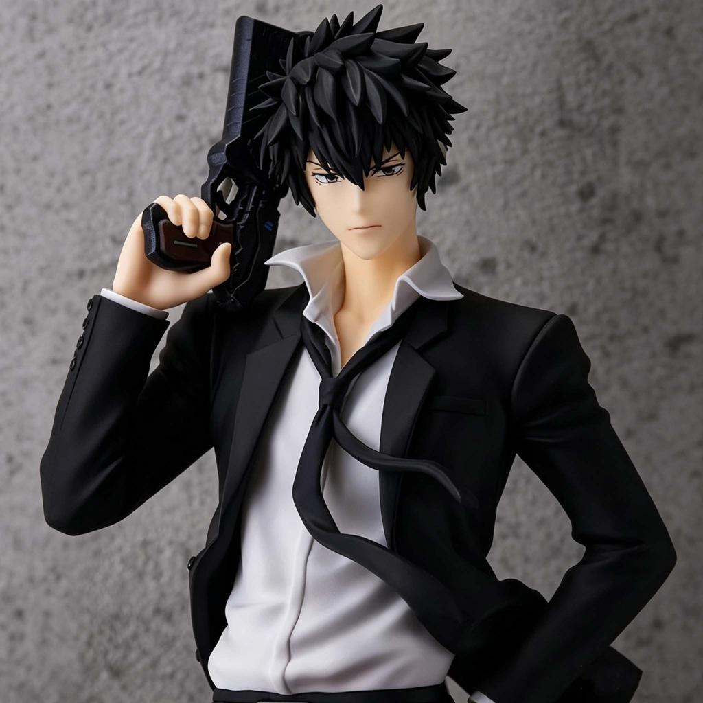 New Psycho Pass 18Cm Makishima Shougo Kougami Shinya Anime Pvc Model Figure Cool Man Desktop Periphery Oranment Doll