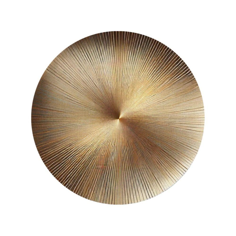 4PCS Anti-scald Geometric Placemats Heat Insulation Round Dining Mat Linen Table Mat  Home Decor