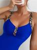 Women Bikini Sexy High Waist Bathing Suit Beach Swimwear Summer One Piece Swimsuit
