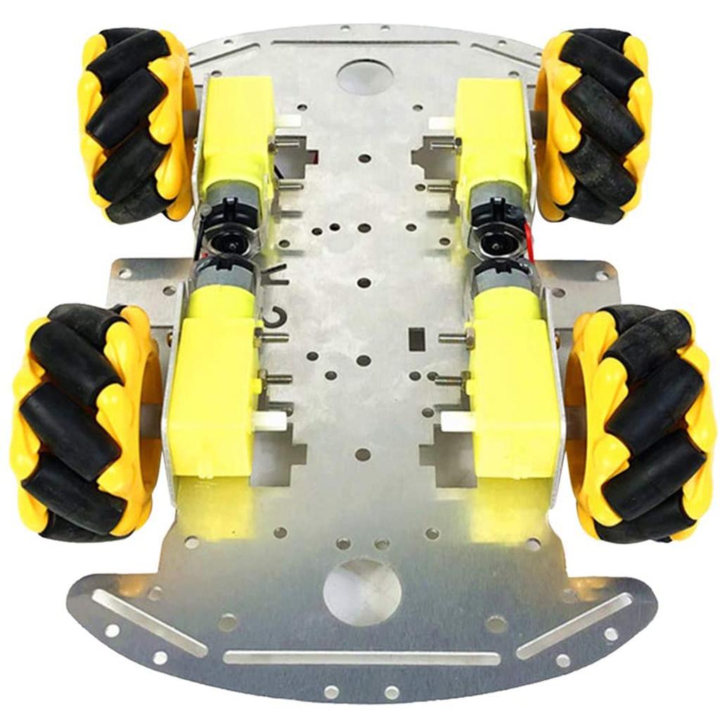 Robot Kit 4WD Omnidirectional Wheels Intelligent Car