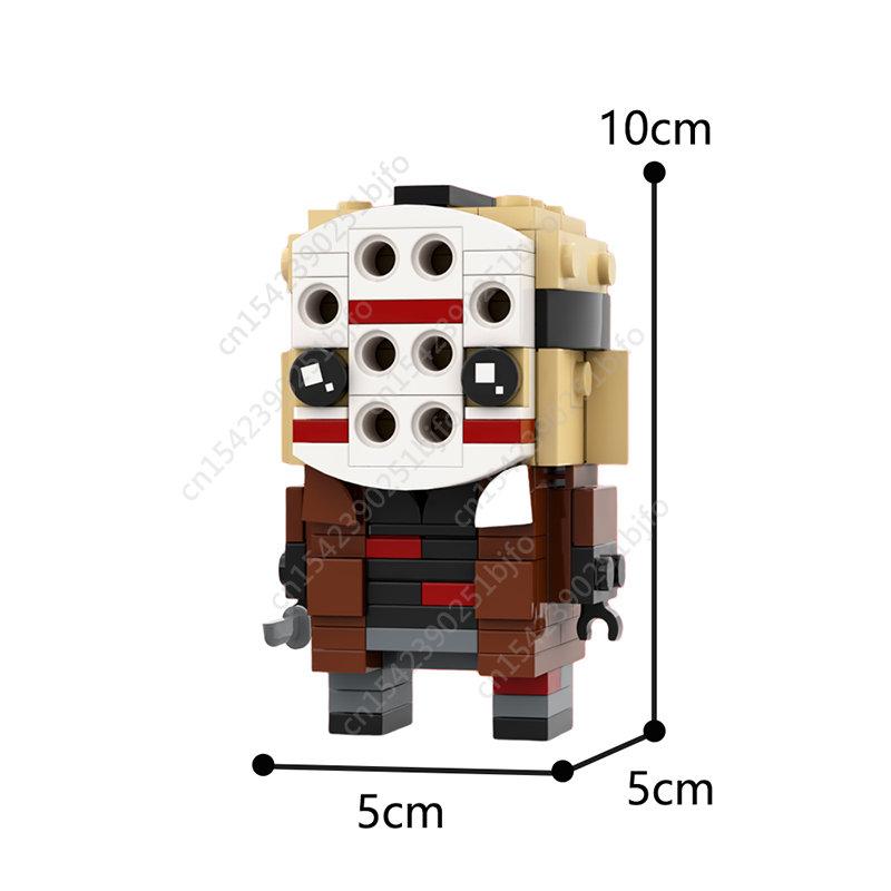 Moc Game Seria de filme Brickheadz Figura de acțiune Blocuri de construcție Asamblare Model Anime Figura Personaj de film Cărămizi Jucărie Copil