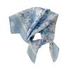 Spring And Summer Small Fresh Literary And Decorative Scarf Women'S Pastoral Versatile Cotton And Linen Small Square Scarf Silk Scarf