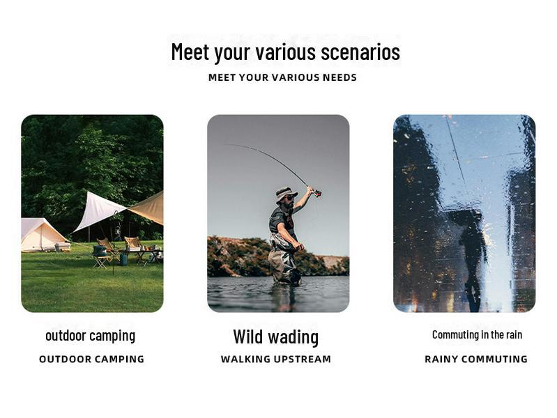 Men's Waterproof Non-Slip Fishing & Car Wash Boots