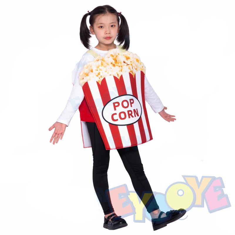 

Креативный трансграничный набор закусок: Томатное пиво мороженое, попкорн, молочный картофель фри и костюм для косплея