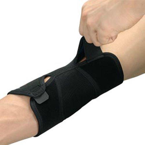 ZAMST Elbow Support Sleeve, Suitable for All Sports and Everyday Use, Ambidextrous, Black, Size Small, 374601