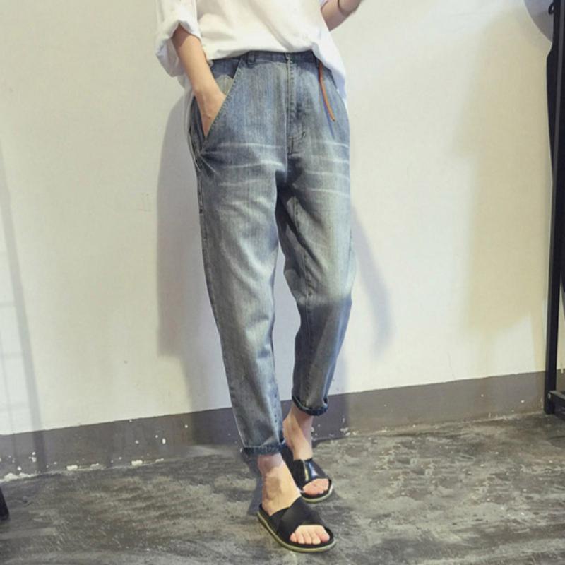 Spring and Autumn Women's Breathable Fashion Jeans Slim Stretch Trousers Women's Clothing
