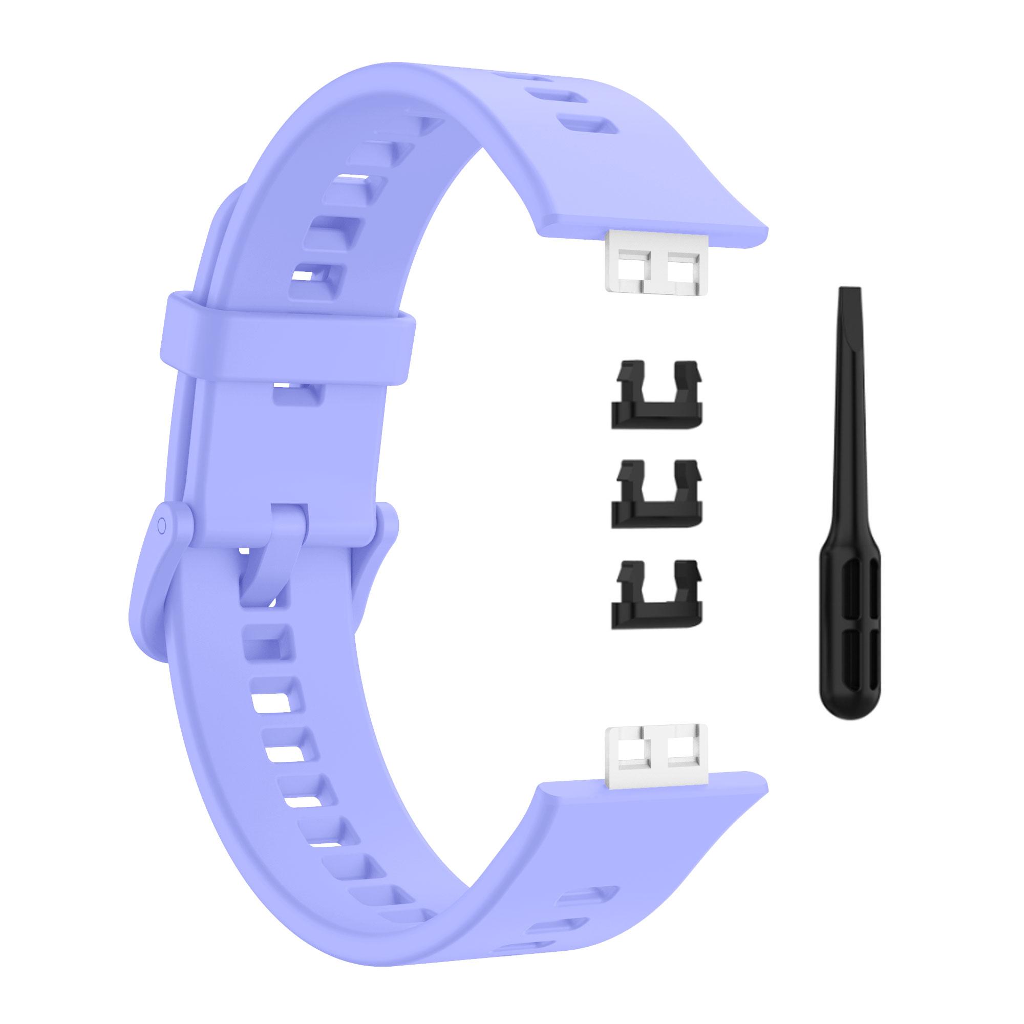 

Soft Silicone Watch Strap For Huawei Watch Fit SmartWatch Band Accessories For Huawei fit WristBand Bracelet with tool Only the Strap