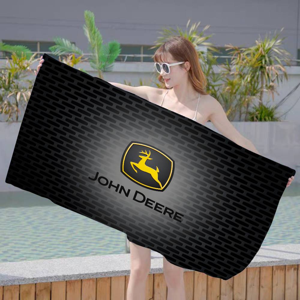 J-John-Logo-Deeres Anime Strandhandtuch Weiches saugfähiges Waschtuch Kindergeschenke für Kinder Reisen Camping Fitnessstudio