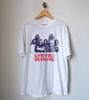 T-shirt Lourd Blanc en Coton Lynyrd Skynyrd Musique Rock Sudiste