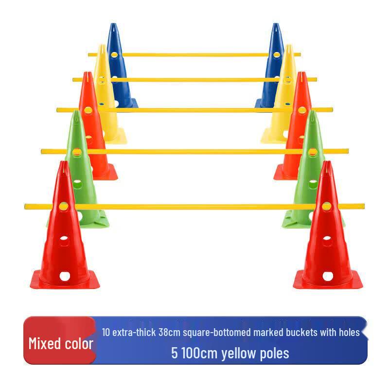 JINGGENG Multi-Sport Training Marker Cones & Obstacles