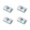 Zinc Plated Carbon Steel Sliding T Slot Nut for Aluminum Profile Accessories (M8)