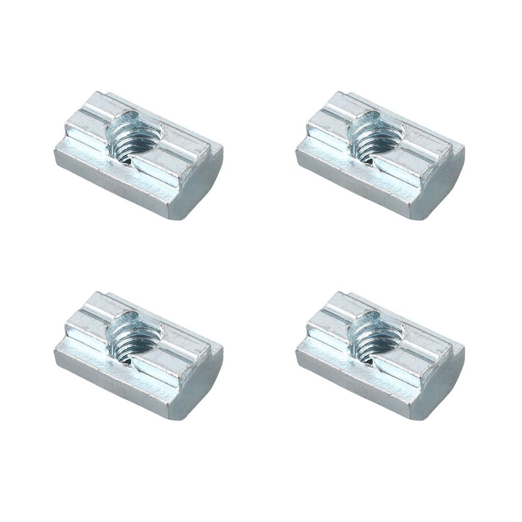Zinc Plated Carbon Steel Sliding T Slot Nut for Aluminum Profile Accessories (M8)