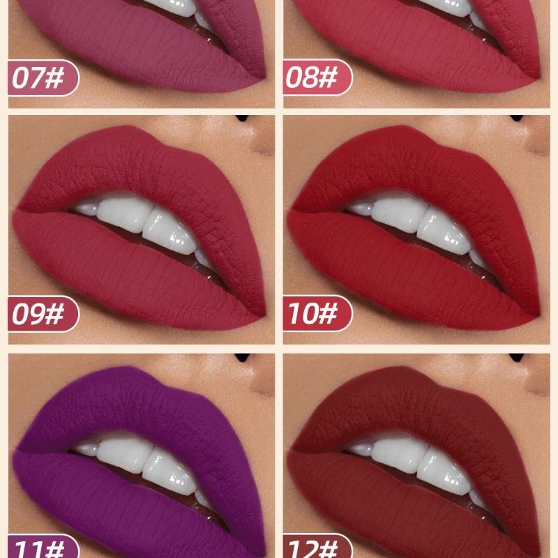 Matte Velvet Misted Leopard Lip Glaze Is Easy To Apply Color, Does Not Stain The Cup, Does Not Fade