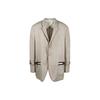 Khaki Single Breasted Blazer 568652-Z8ADE-9966