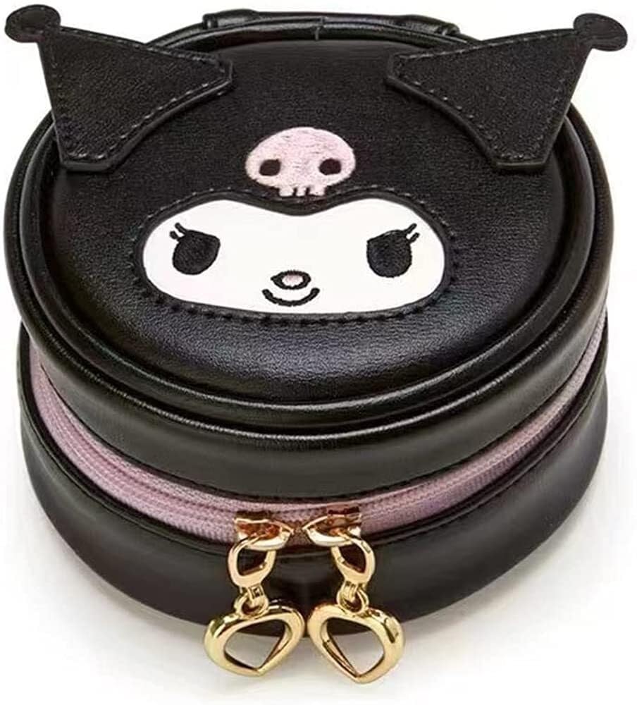 

Cinnamoroll Kuromi Hello Kitty Кошелек для монет Хранение мелочей Мини-кошелек из ПУ кожи Девочки Монетница Дорожный мешочек Чехол для наушников Персонаж Милый