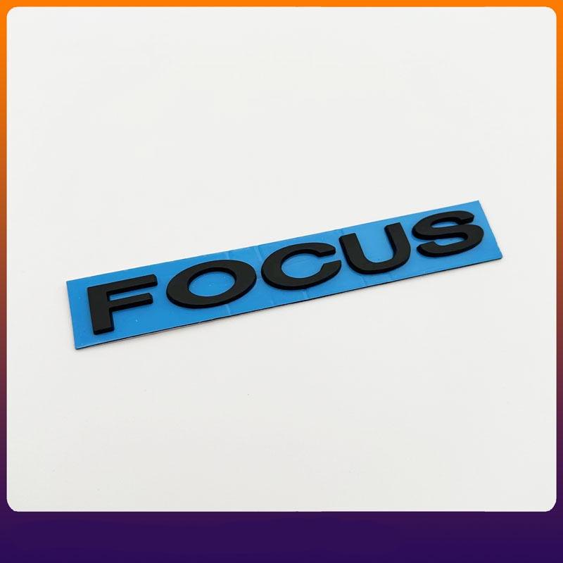 GFYB1 Car Styling Letter Emblem ABS Sticker Rear Bumper Trunk Badge Decals For Ford Focus MK1 MK2 MK3 MK4 Accessories